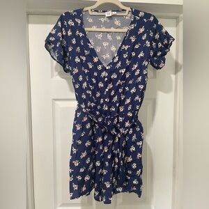 Gap Floral Blue Romper